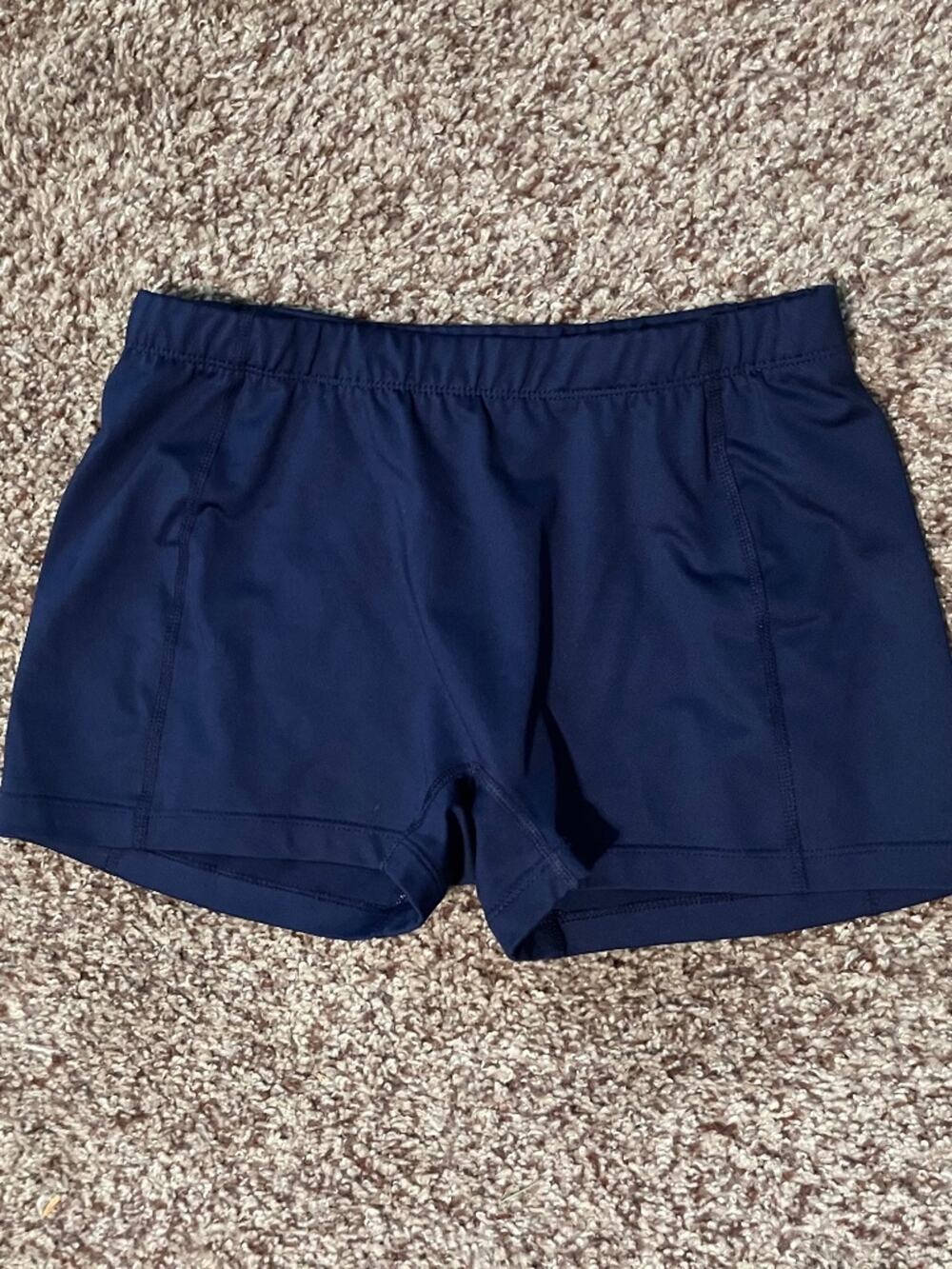 BCG Navy Blue Compression Spandex Volleyball Shorts - Size Medium